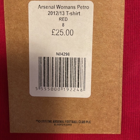 Official Arsenal Club Women’s T-Shirt - Picture 3 of 4
